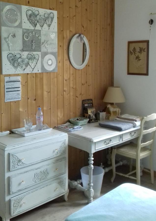 Chambre d'hôte en Vallée du Loir - Elevage des Rosiers Bazouges-sur-le-Loir Esterno foto
